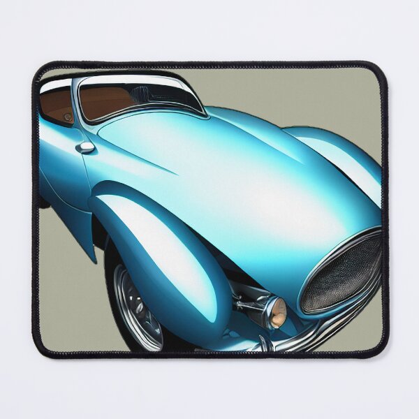 Item preview, Vintage Sports Car Blue designed and sold by BAYFAIRE.