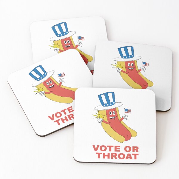 Item preview, Vote Or Throat designed and sold by Big Twelve.