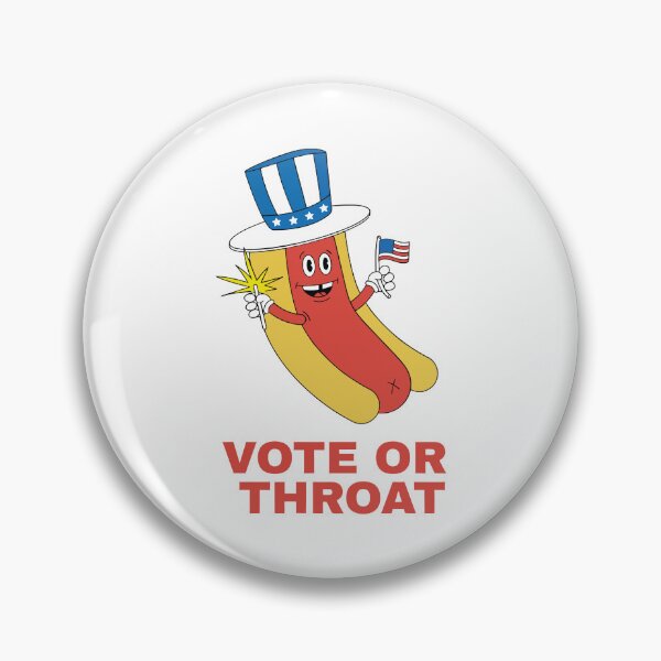 Item preview, Vote Or Throat designed and sold by Big Twelve.