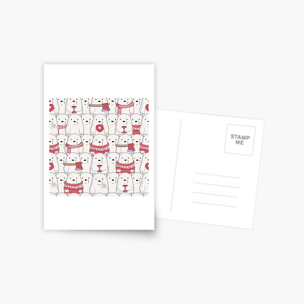 Ice Bear's sweater weather Postcard
