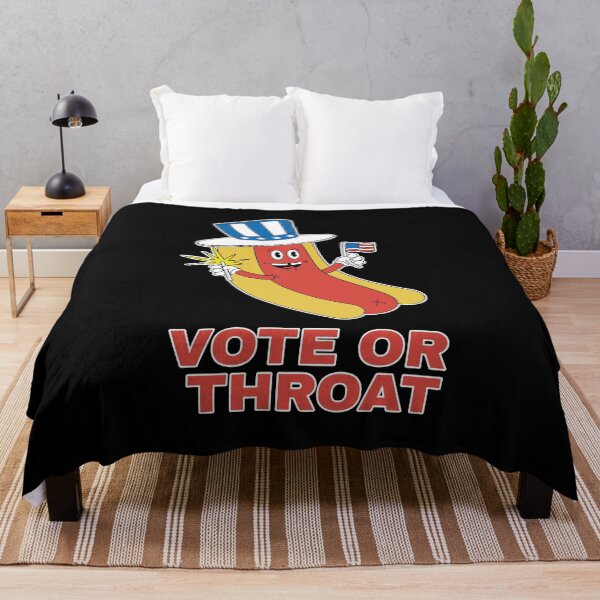 Item preview, Vote Or Throat designed and sold by Big Twelve.