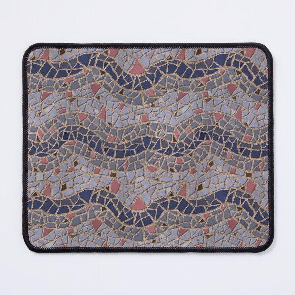 Item preview, Mosaic Wave Pattern Original Pink & Blue designed and sold by Kella Hanna-Wayne.