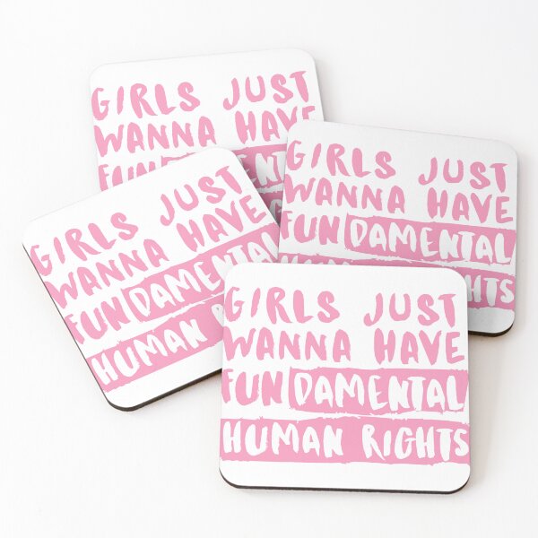 Item preview, Girls Just Wanna Have FUNdamental Human Rights designed and sold by kcgfx.