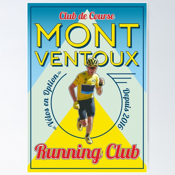 Item preview, Chris Froome Mont Ventoux Running Club designed and sold by CycloBuzz.
