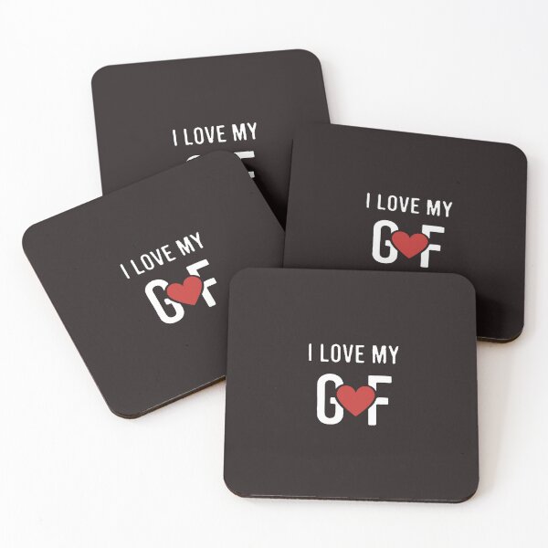 Aperçu de l'œuvre Copie de I love my girlfriend and Christmas gift girlfriend. créée et vendue par Sophistical.