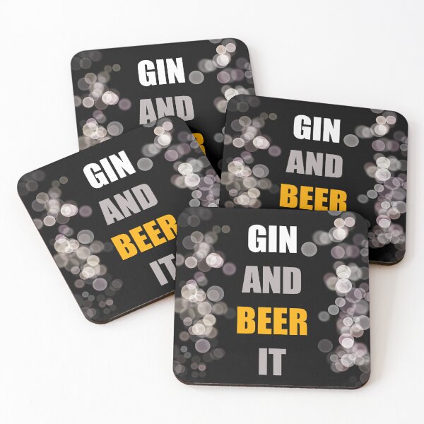 Item preview, GIN AND BEER IT designed and sold by DMcK Designs.