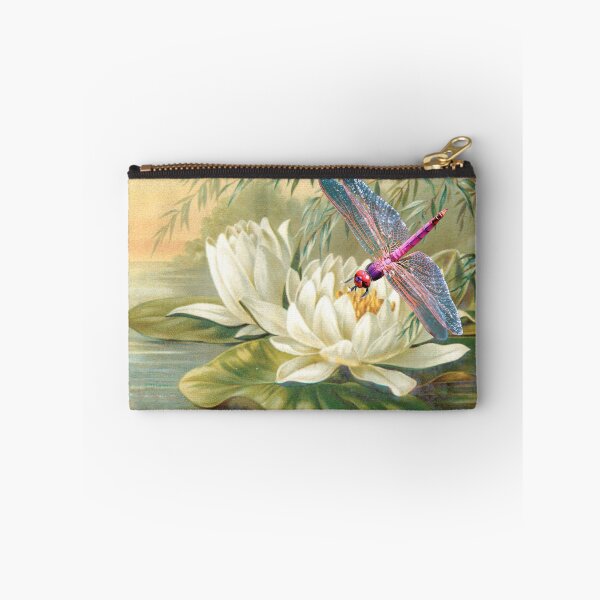 Item preview, Dragonfly on White Water Lily designed and sold by tomorrowsart.