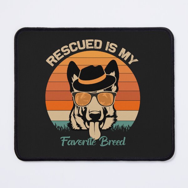 Item preview, Rescued Is My Favorite Breed designed and sold by Khalmer ⭐⭐⭐⭐⭐.