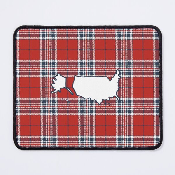 Item preview, Official USA Tartan Map designed and sold by anne m bray.