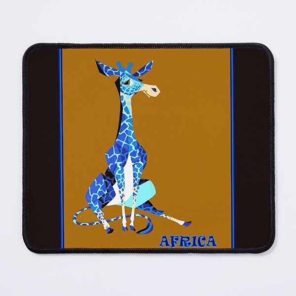 Item preview, AFRICA : Abstract Giraffe Travel Advertising Print designed and sold by posterbobs.
