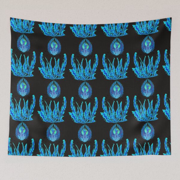 Item preview, NEON PHOENIX RISING FROM THE BURNING FIRE designed and sold by sailorsam1805.