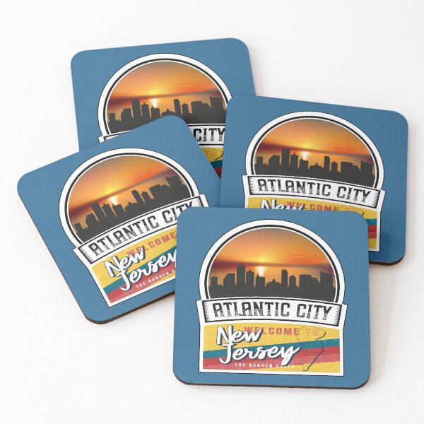 Item preview, Atlantic City, Welcome to New Jersey, The Garden State | New Jersey State and Cities Series -3 designed and sold by WorldStateArt.