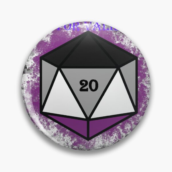 Item preview, Roll For Validation: Asexuality designed and sold by Izayo-Darke1.