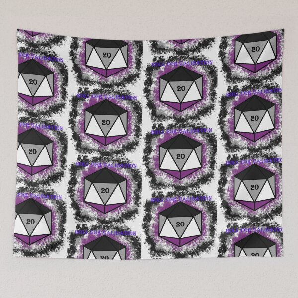 Item preview, Roll For Validation: Asexuality designed and sold by Izayo-Darke1.