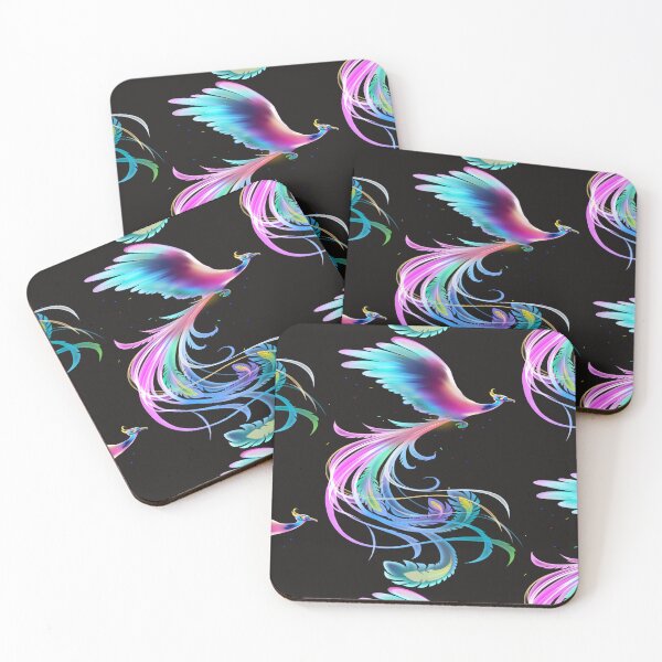 Item preview, COLORFUL PHOENIX  RISING FROM THE BURNING FIRE designed and sold by sailorsam1805.