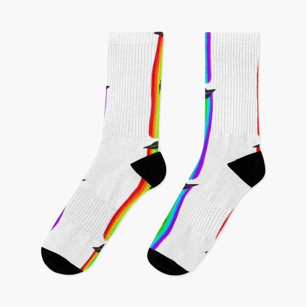 Item preview, Alien abducting a human in rainbow by ufo spacecraft flying designed and sold by Sorbelloart.