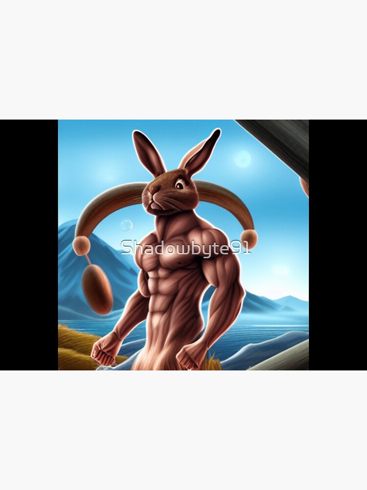 Muscular male rabbit, Gallery