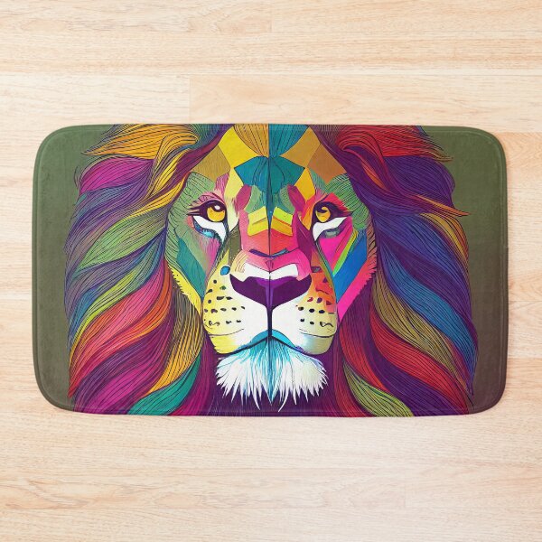 Item preview, Rainbow Lion designed and sold by MorningPanda.