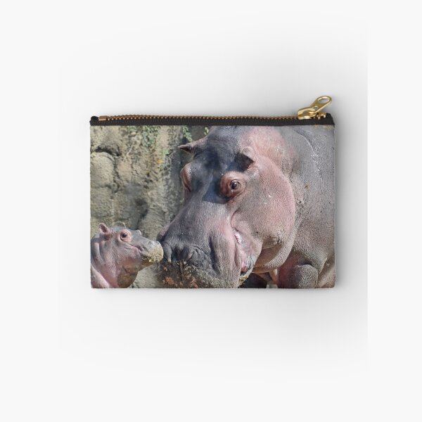 Item preview, Fritz and Tucker the Hippos at the Cincinnati Zoo designed and sold by Zoo and Nature Photography by Karie.