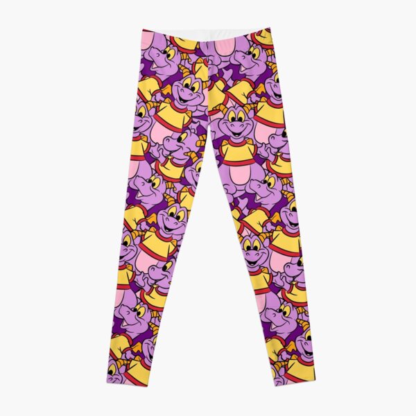 Figment Leggings Disney World Figment Imagination Yoga Leggings 