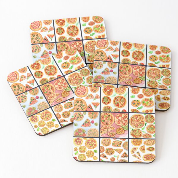 Item preview, Pizza with the Works except Anchovies art designed and sold by CinderPress.