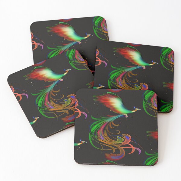 Item preview, RAINBOW PHOENIX FLYING FROM THE ASHES designed and sold by sailorsam1805.