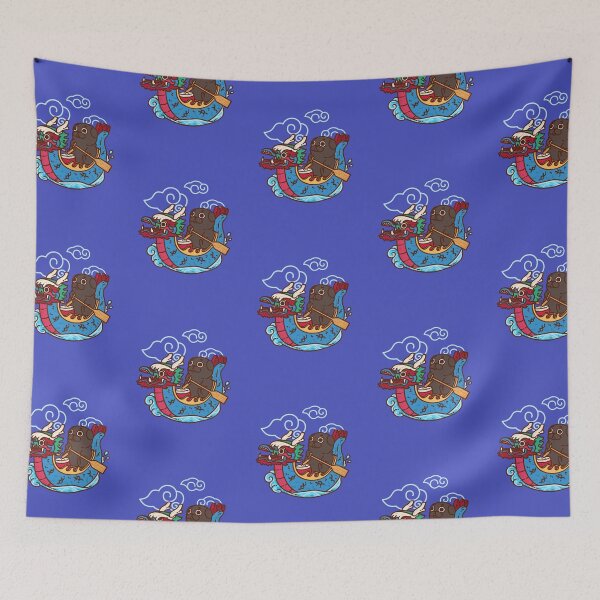 Item preview, Dragon Boat Ollie designed and sold by Puglie Pug.