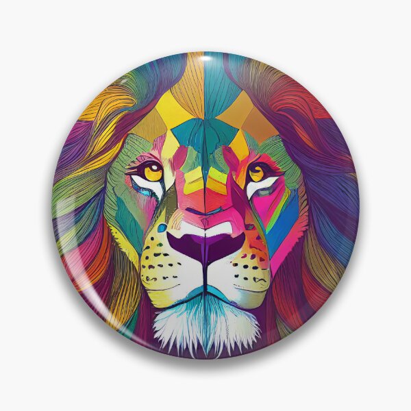 Item preview, Rainbow Lion designed and sold by MorningPanda.