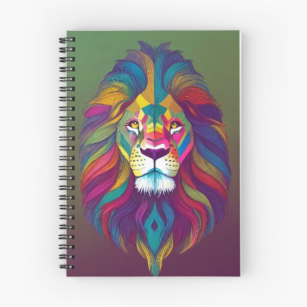 Item preview, Rainbow Lion designed and sold by MorningPanda.