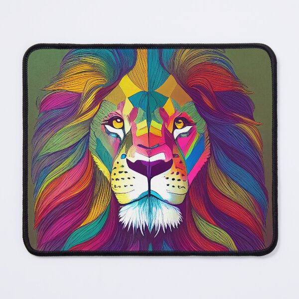 Item preview, Rainbow Lion designed and sold by MorningPanda.