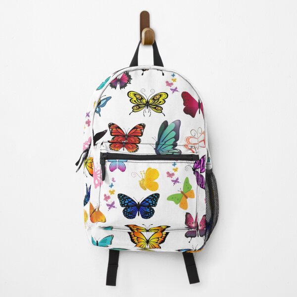 Item preview, Beautiful Colorful Butterflies- White Background  designed and sold by Trendi61.