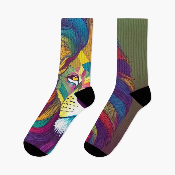 Item preview, Rainbow Lion designed and sold by MorningPanda.