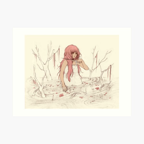 Cut Art Print