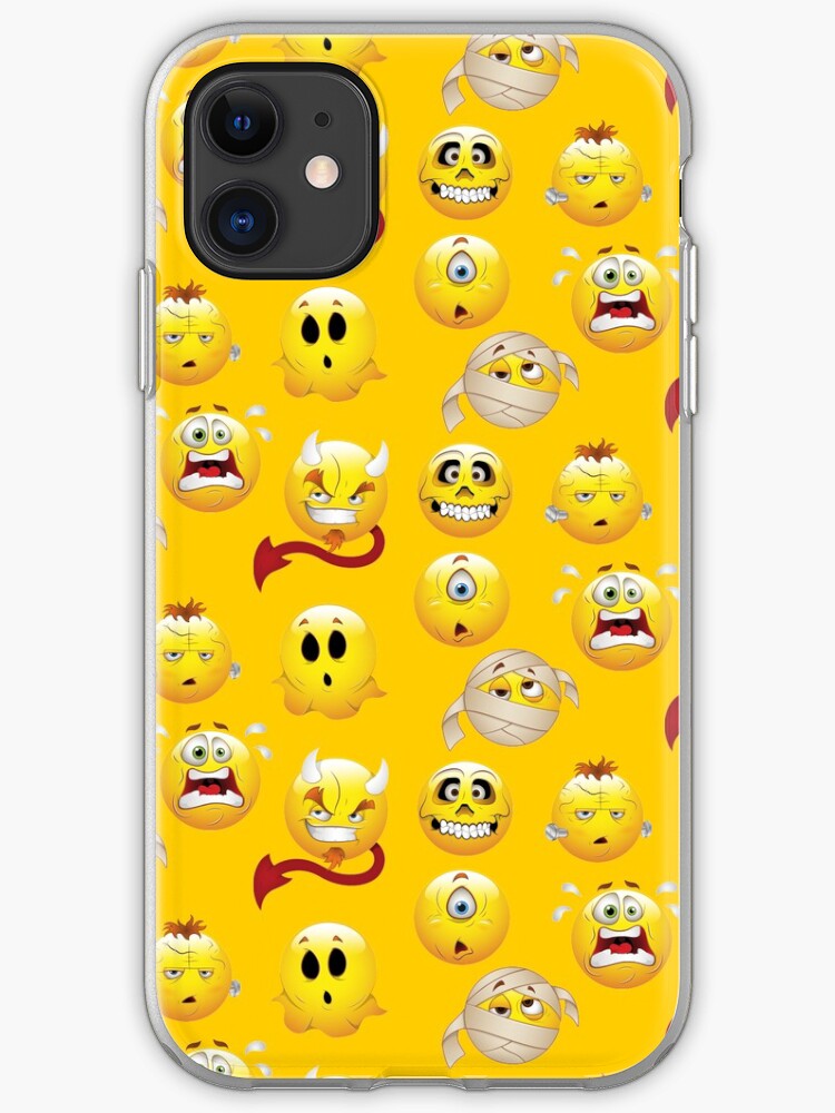 Smiley face skull iPhone 11 case Smiley face skull iPhone 11 case
