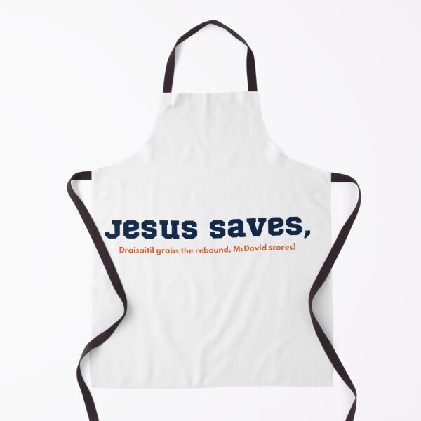 Item preview, Jesus Saves, McDavid Scores! designed and sold by BradburyWorx.
