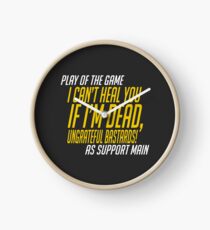 Play of the game - I Can't Heal you If I'm Dead Clock