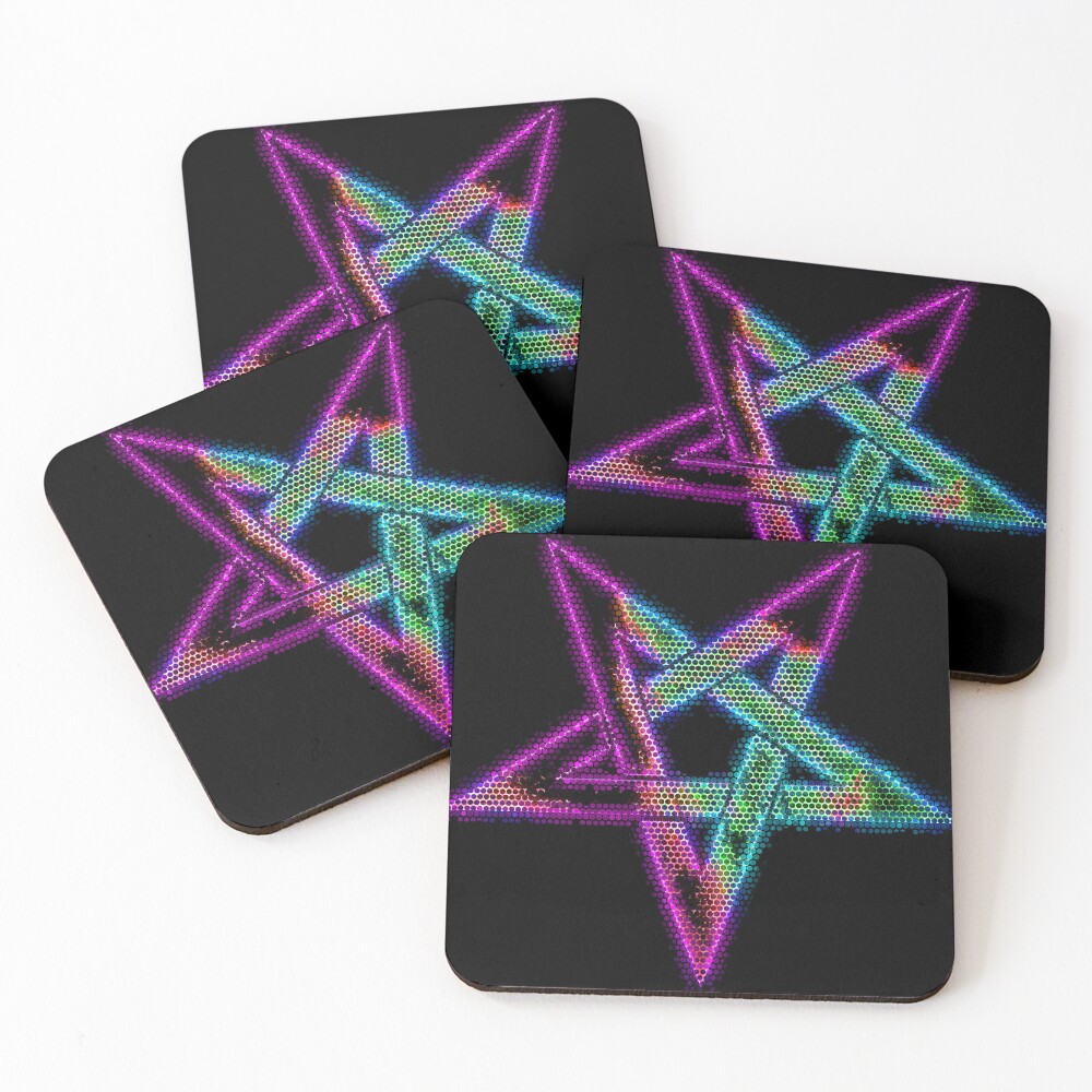 Item preview, Coasters (Set of 4) designed and sold by AgentSlimepunk.