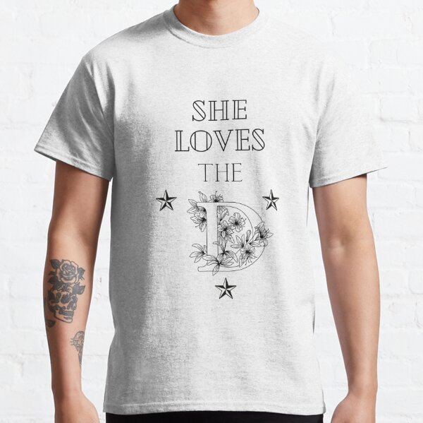 She Loves The D Dallas Cowboys Vintage Tee, Women's Dallas Cowboys Apparel  - Bring Your Ideas, Thoughts And Imaginations Into Reality Today