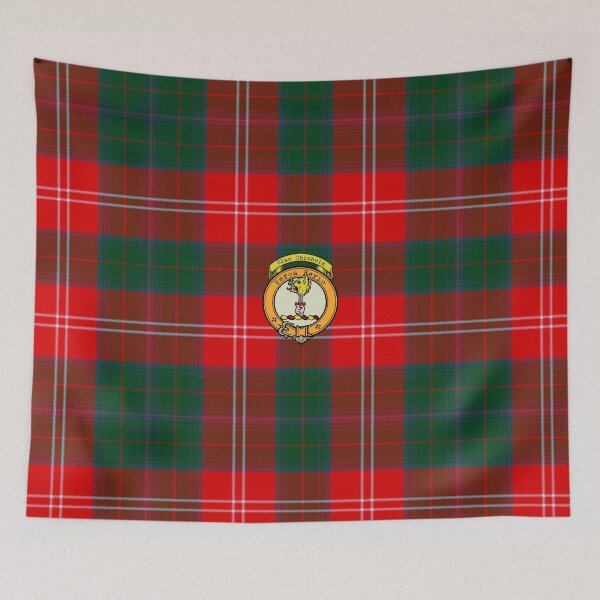 Item preview, Chisholm Scottish Tartan and Crest designed and sold by BagTown Clans.