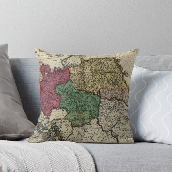Item preview, Map of Russia (1704) designed and sold by allhistory.