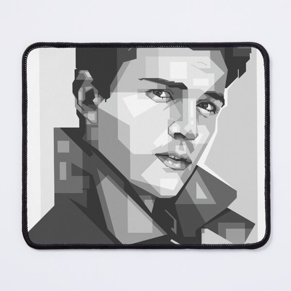 Item preview, Grayscale Popart Tom Singer designed and sold by Rizky Dwi Aprianda.