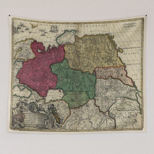 Item preview, Map of Russia (1704) designed and sold by allhistory.