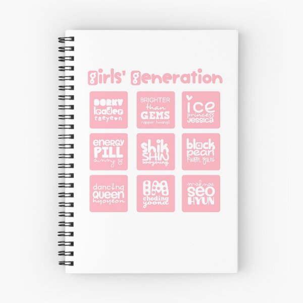Item preview, Girls' Generation Nicknames designed and sold by kpopmusicn1.