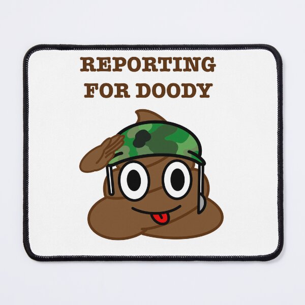 Item preview, Reporting For Doody  designed and sold by lazylibracrafts.