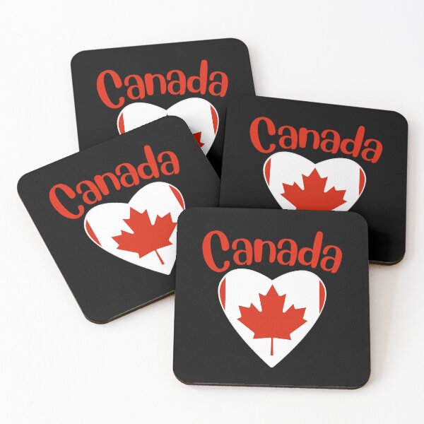 Item preview, Canada Flag In Heart designed and sold by taniastyle.