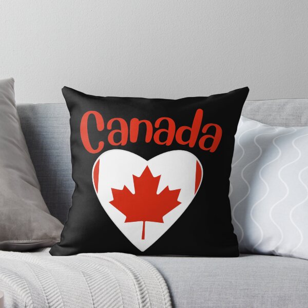 Item preview, Canada Flag In Heart designed and sold by taniastyle.