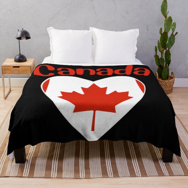 Item preview, Canada Flag In Heart designed and sold by taniastyle.