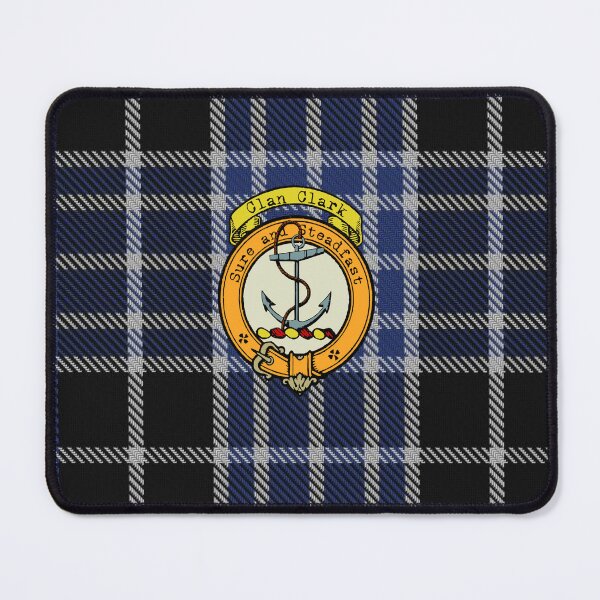 Item preview, Clark Scottish Tartan and Crest designed and sold by BagTown Clans.