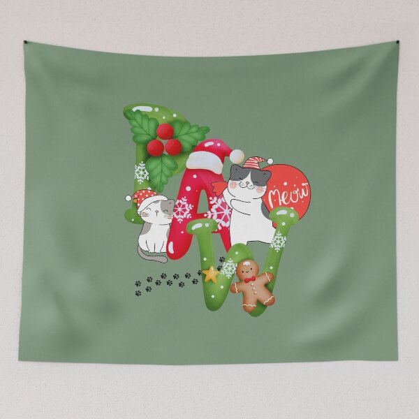 Item preview, Paw, Cute Cat, Christmas Cat designed and sold by ORA_ORA.