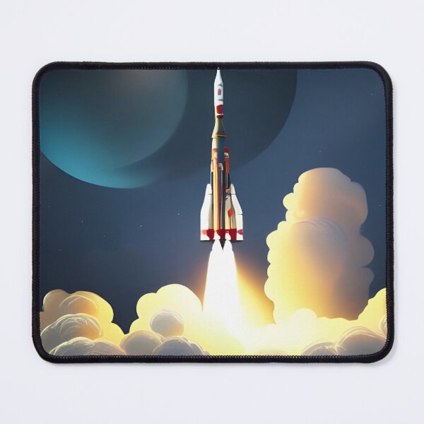 Item preview, Soviet - USSR - Russia - Space Launch - Vintage Design designed and sold by DanTheManDan.